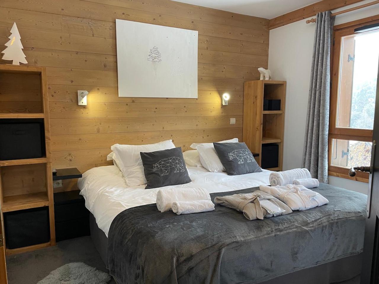 Arc 1950 - Appartement 2 Chambres - Ski-In & Out - Grande Terrasse Ensoleillee Les Arcs  외부 사진