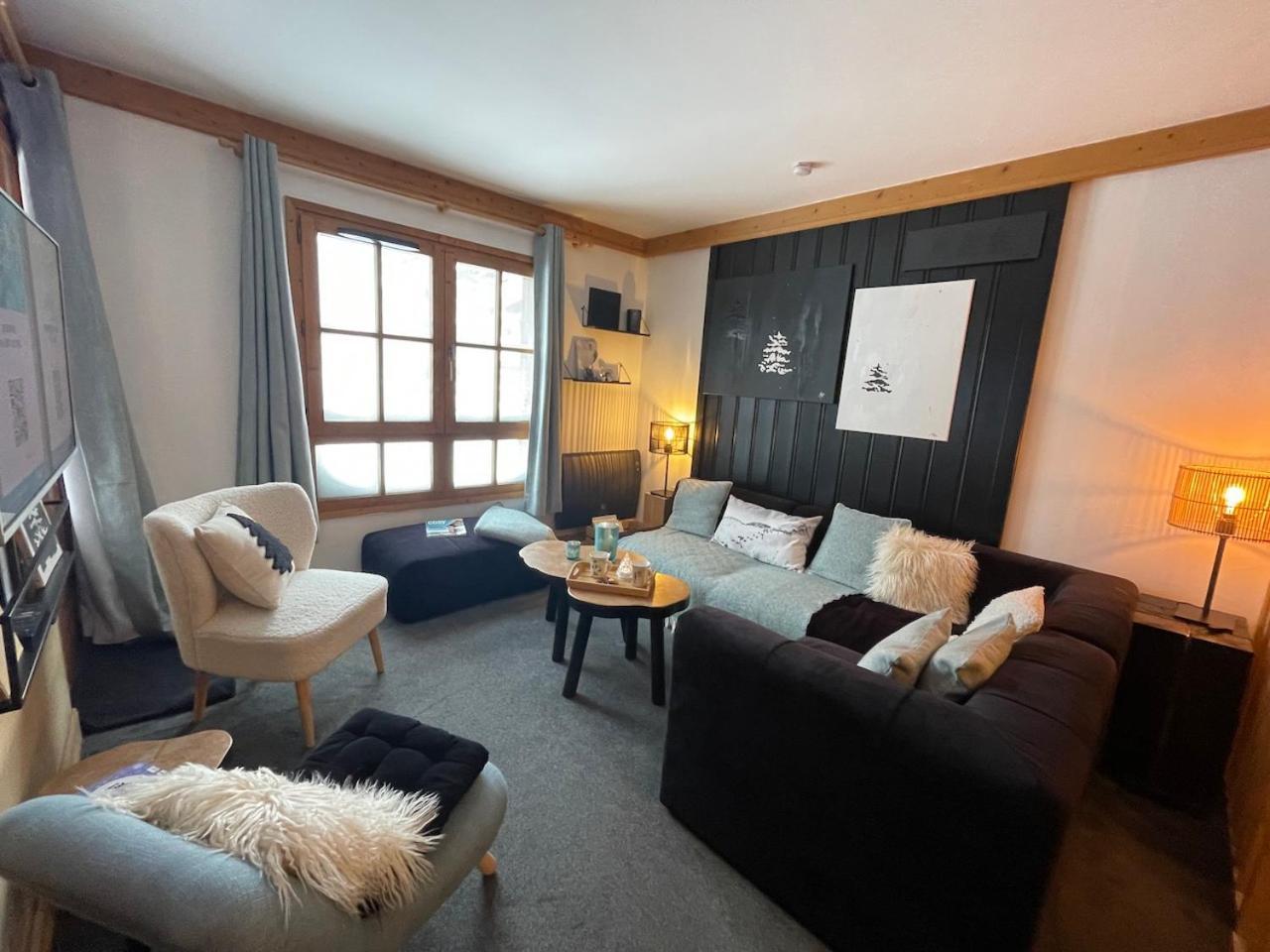 Arc 1950 - Appartement 2 Chambres - Ski-In & Out - Grande Terrasse Ensoleillee Les Arcs  외부 사진